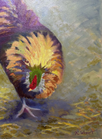Oil on Board  12x16