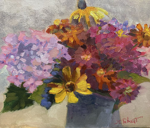 Oil on board 10x12
