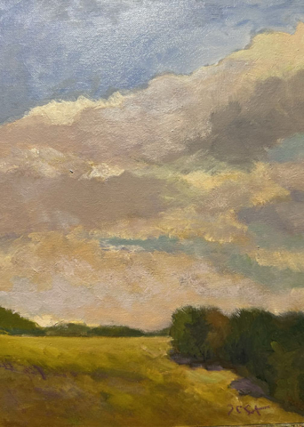 Oil on board 12x16